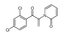 1-[3-(2,4-dichlorophenyl)-3-oxoprop-1-en-2-yl]pyridin-2-one Structure