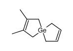 2,3-dimethyl-5-germaspiro[4.4]nona-2,7-diene结构式