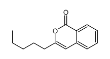 3-pentylisochromen-1-one结构式