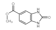 2-氧代-2,3-二氢-1H-1,3-苯并咪唑-5-羧酸甲酯结构式