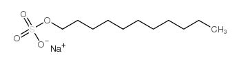 Sodium 1-undecyl sulfate Structure
