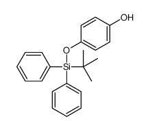 4-[tert-butyl(diphenyl)silyl]oxyphenol Structure