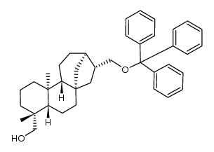 ent-17-trityloxykauran-19-ol Structure