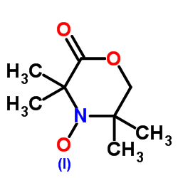 (3,3,5,5-Tetramethyl-2-oxo-4-morpholinyl)oxidanyl Structure