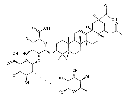 licorice-saponin D3结构式