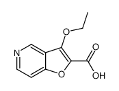 Furo[3,2-c]pyridine-2-carboxylicacid,3-ethoxy-(9CI)结构式