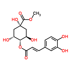 甲基 4-咖啡酰奎尼酸酯结构式