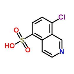 8-Chloro-5-isoquinolinesulfonic acid structure