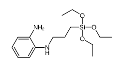 2-N-(3-triethoxysilylpropyl)benzene-1,2-diamine结构式