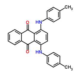 1,4-Bis(p-tolylamino)anthracene-9,10-dione Structure