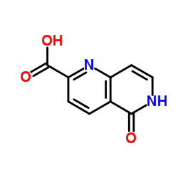 5-Oxo-5,6-dihydro-1,6-naphthyridine-2-carboxylic acid Structure