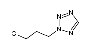 2-(3-chloropropyl)tetrazole结构式