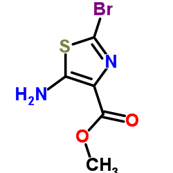 Methyl 5-amino-2-bromo-1,3-thiazole-4-carboxylate Structure