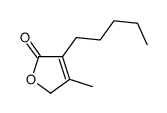 3-methyl-4-pentyl-2H-furan-5-one结构式