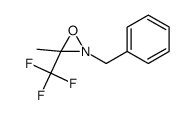 2-benzyl-3-methyl-3-(trifluoromethyl)-1,2-oxaziridine结构式