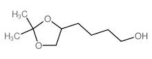 1,3-Dioxolane-4-butanol,2,2-dimethyl- Structure