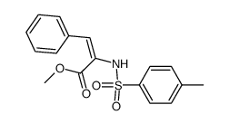 methyl trans-2-(N-(p-tolylsulfonyl)amino)cinnamate结构式