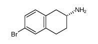 (R)-6-溴-2-氨基四啉结构式