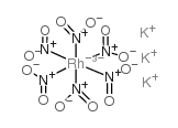 六硝酸三钾(III)结构式