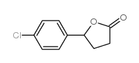 5-(4-chlorophenyl)tetrahydrofuran-2(3H)-one结构式