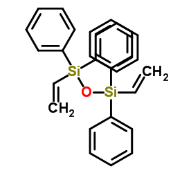 1,1,3,3-Tetraphenyl-1,3-divinyldisiloxane Structure