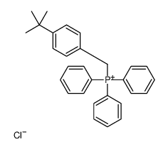 (4-tert-butylphenyl)methyl-triphenylphosphanium,chloride Structure