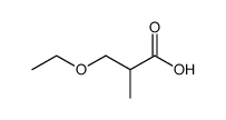 β-ethoxy-isobutyric acid Structure