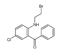 [2-(2-bromoethylamino)-5-chlorophenyl]-phenylmethanone Structure