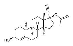 ethynodiol acetate结构式