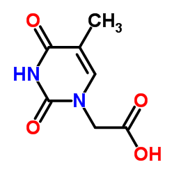 胸腺嘧啶-1-乙酸结构式