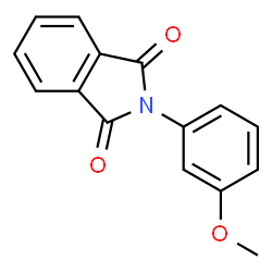 2-(3-Methoxyphenyl)-1H-isoindole-1,3(2H)-dione Structure