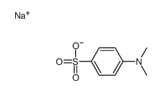 N,N-二甲基氨基苯-4-磺酸钠盐结构式