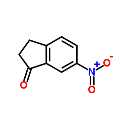 6-硝基-1-茚满酮结构式