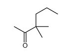 3,3-dimethyl-2-hexanone结构式