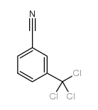 3-三氯甲基苯甲腈结构式