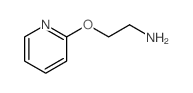 2-(2-吡啶基氧基)乙胺结构式