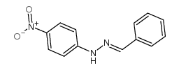 Benzaldehyde,2-(4-nitrophenyl)hydrazone Structure