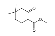 4,4-二甲基-2-氧代环己烷羧酸甲酯结构式