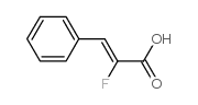 2-Propenoic acid,2-fluoro-3-phenyl- structure