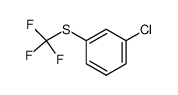 4-chlorophenyl trifluoromethyl sulfide结构式