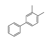 1,2-dimethyl-4-phenylbenzene结构式