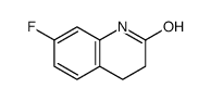 7-氟-3,4-二氢喹啉-2(1H)-酮结构式