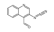 3-azido-quinoline-4-carbaldehyde Structure
