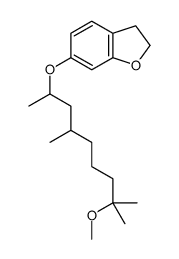 6-(8-methoxy-4,8-dimethylnonan-2-yl)oxy-2,3-dihydro-1-benzofuran Structure