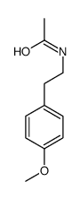 N-(4-Methoxyphenethyl)acetamide结构式