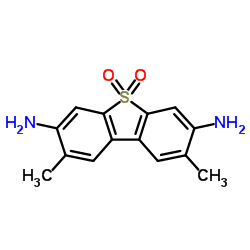 3,7-二氨基-2,8-二甲基二苯并噻吩砜图片