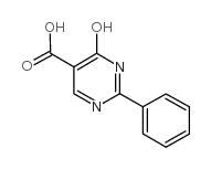 4-羟基-2-苯基嘧啶-5-羧酸结构式