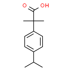 Benzeneacetic acid,-alpha-,-alpha--dimethyl-4-(1-methylethyl)- (9CI) Structure