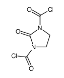 2-oxoimidazolidine-1,3-dicarbonyl chloride Structure