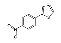 2-(4-硝基苯基)噻吩结构式
